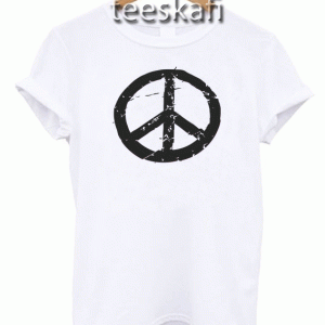 Tshirt Mens Peace Sign