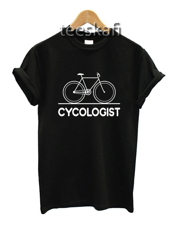 Tshirts Cycologist, Bicycle