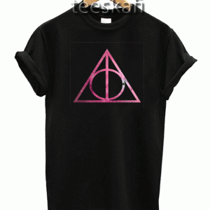 Tshirts Deathly Hallows GalaxyHarry Potter 03[TWhite]