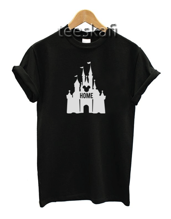 Tshirt Disney Castle is home micky mouse