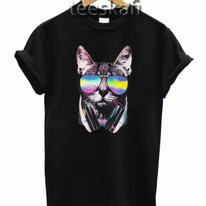 Tshirt Kid’s DJ Kitty Cat