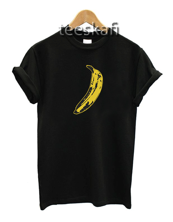 Tshirts andy warhol banana, nico, lou reed, art
