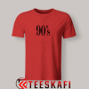 Tshirts 90's Style Red