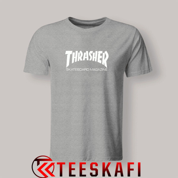 Tshirts Thrasher Skate Grey