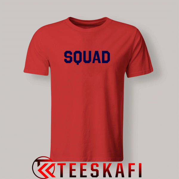 Tshirts squad pullover red