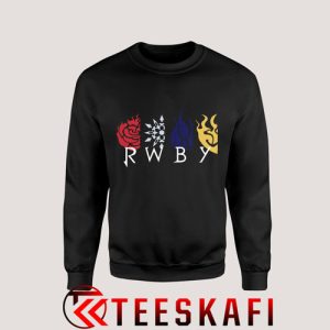 Sweatshirt Symbol RWBY Pokemon [TBlack]