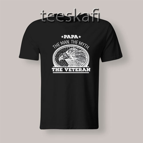 Tshirts The Myth Veteran Papa
