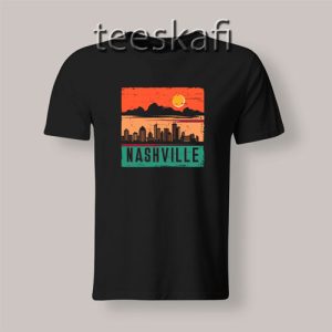 Tshirt Nashville Retro Vintage Unisex