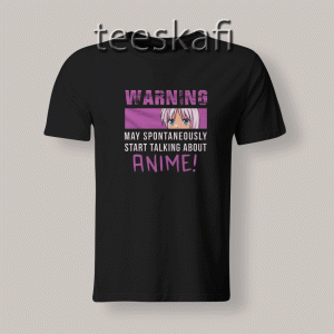 Tshirt Warning Otaku
