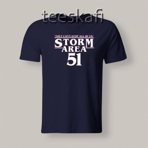 Tshirt Stranger Things Area 51