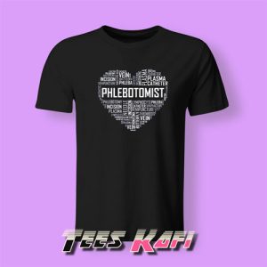 Tshirt Phlebotomist Heart