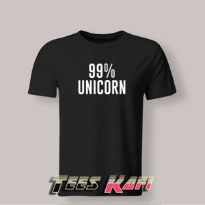 Tshirt 99 Percent Unicorn