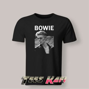 Tshirt David Bowie Smooking