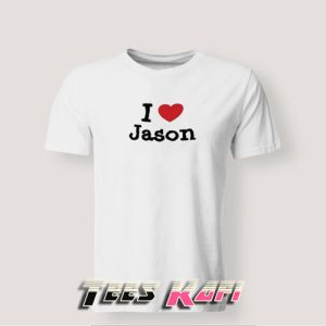 Tshirt I Love Jason Letter
