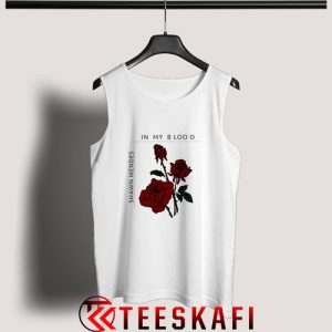Tank Top Shawn Mendes In My Blood Floral Unisex