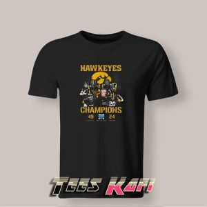 Tshirt Hawkeyes Champions 49 24