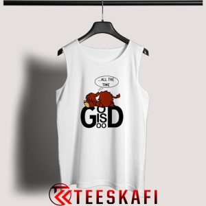 Tank Top Cow All The Time God Is Good Unisex