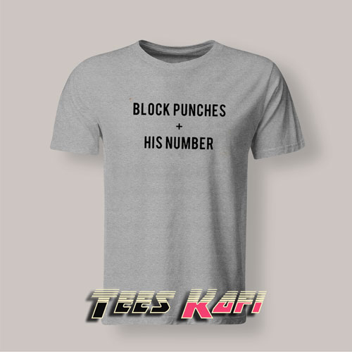 Tshirt Block Punches + His Number