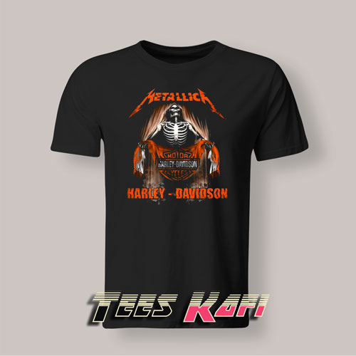 Tshirt Metallica Motor Harley Davidson