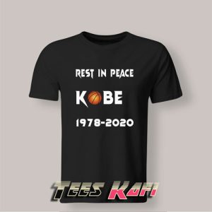 Tshirt Rest In Peace Kobe Bryant