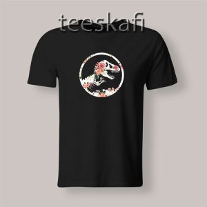 Jurassic Floral Jurassic Park T-Shirt Vintage Tee S-3XL