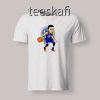 Stephen Curry Dribble Clipart T-Shirt Graphic Tee S-3XL