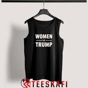 Women For Trump Tank Top Pro Donald Trump S-3XL