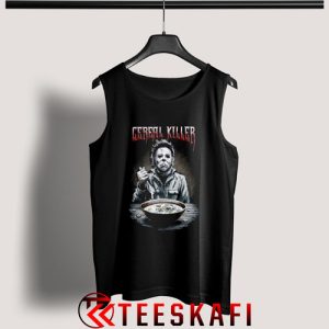Cereal Killer Michael Myers Halloween Tank Top Size S-3XL