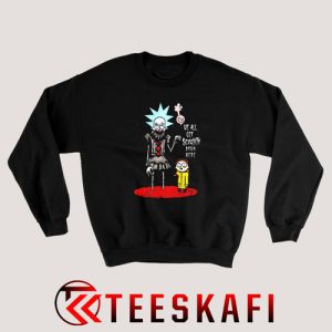 Rick and Morty We All Get Schwifty Down Here Sweatshirt Size S 3XL 300x300 - Geek Attire Store