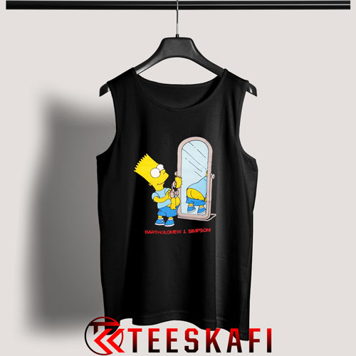 The Simpsons Bart Simpson Butt Tank Top Size S-3XL