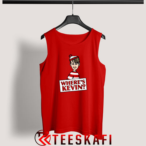 Kevin Is Lost Home Alone Christmas Tank Top Size S-3XL