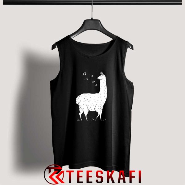 Song Of The Llama Tank Top Size S-3XL