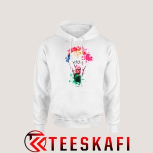 Watercolor Light Bulb Hoodie Size S-3XL
